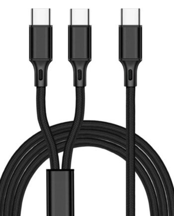 cabo de carregamento rápido 2 em 1 usb tipo c. do telefone móvel para huaiwei samgsung xiaomi