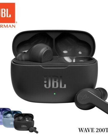 JBL-WAVE 200TWS Verdadeiros fones Earbuds sem fio com microfone, Bluetooth 5.0, fones de ouvido esportivos, fones de ouvido, versão HK