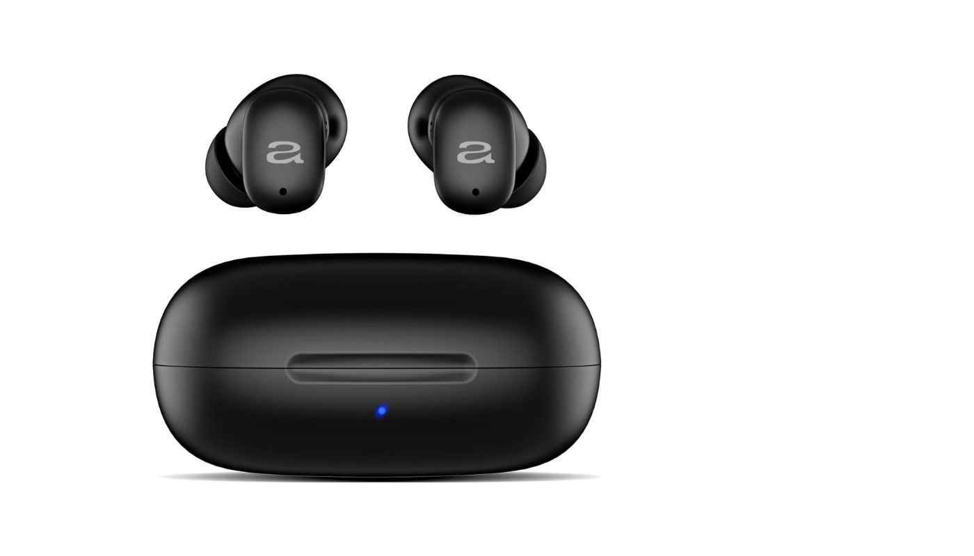 AIWA Fone de ouvido EB 03 B Bluetooth ccancelamento de ruído 25 horas de bateria IPX5 sem fio