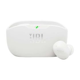 JBL Fone de Ouvido Sem Fio JBL Bluetooth Wave Buds 2 Intra Auricular Sem Fio Resistente A Agua e Poeira Branco