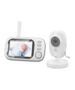 Baba Eletronica Camera de Segurança Wifi Tela LCD Áudio