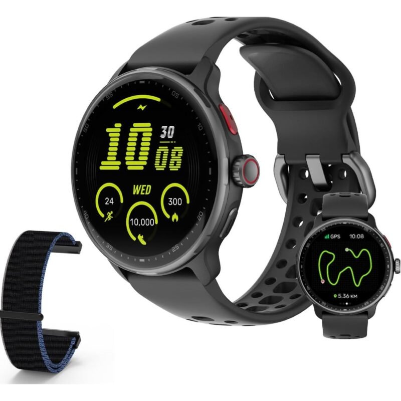 Bettdow SmartWatch GPS Relogio Smartwatch Masculino e Feminino 1 43 polegadas HD AMOLED chamada Bluetooth relógio com voz por IA Compatível