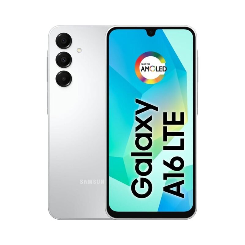 Celular Samsung Galaxy A16, 256GB 8GB RA Câmera de até 50MP, Tela 6.7 NFC IP54 Bateria 5000 mAh Cinza